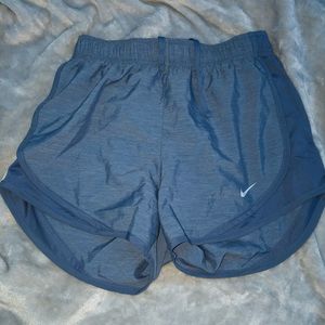 blue nike shorts